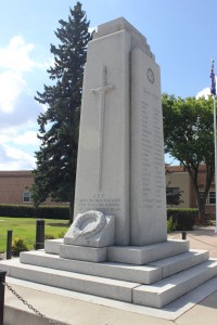 Lloydminster War Memorial Front