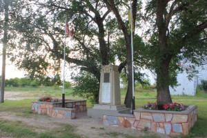 Cenotaph at Val Marie, Saskatchewan