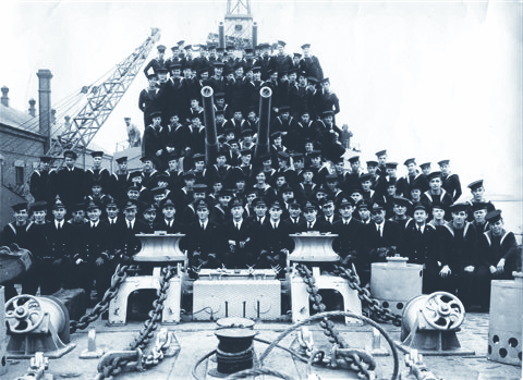 Crew of the HMCS Athabascan